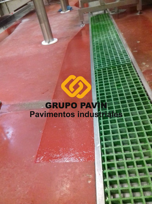 GRUPO PAVIN - Pavimentos Industriales | Reparaciones para industria cárnica - Resultado final de la reparación