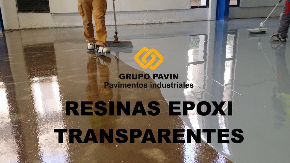 Resinas epoxi transparentes aplicadas por Grupo Pavin